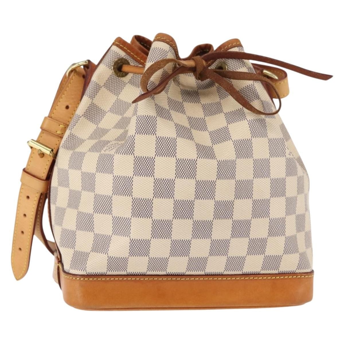 Louis Vuitton Sac bandoulière LOUIS VUITTON Damier Azur Noe BB N41220 LV authentique 146114 u3aygq