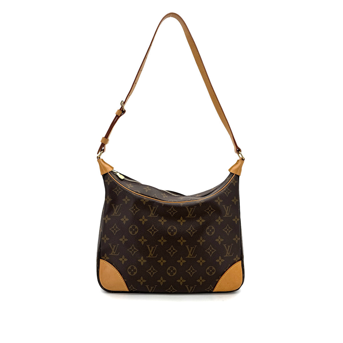 LOUIS VUITTON LOUIS VUITTON MONOGRAM BOULOGNE SHOULDER BAG BROWN M51265 90298703