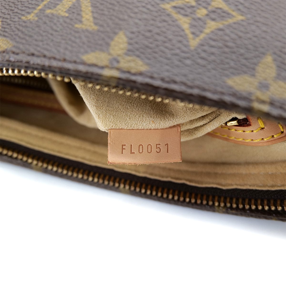 LOUIS VUITTON LOUIS VUITTON MONOGRAM LOOPING MM SHOULDER BAG BROWN M51146 90301642