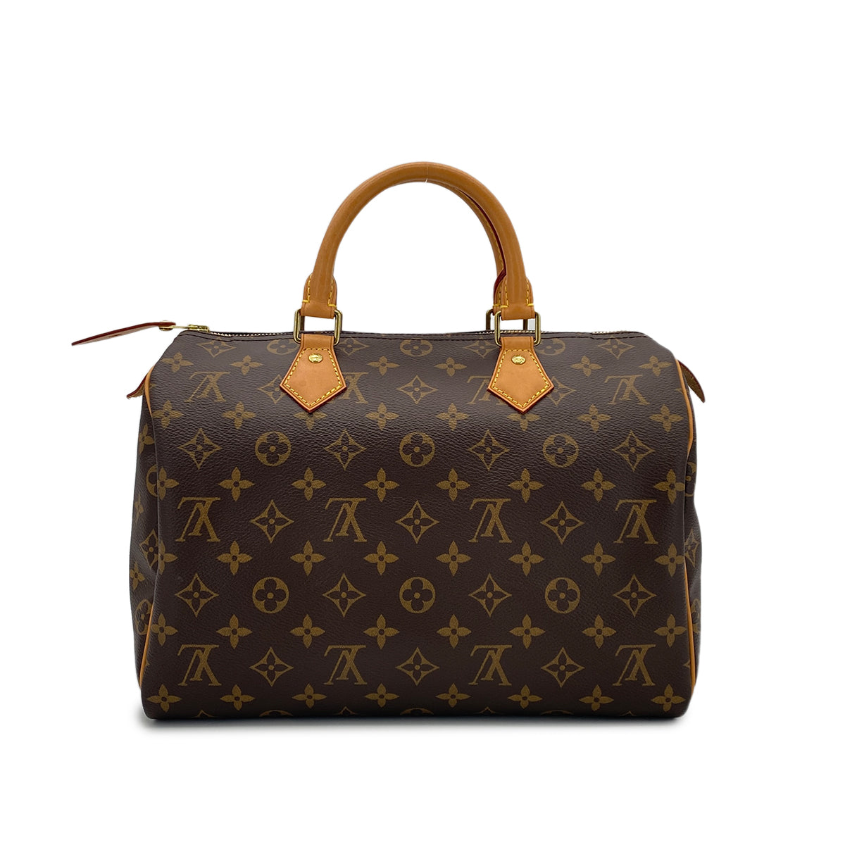 LOUIS VUITTON LOUIS VUITTON MONOGRAM SPEEDY 30 HAND BAG BROWN M41108 90298736