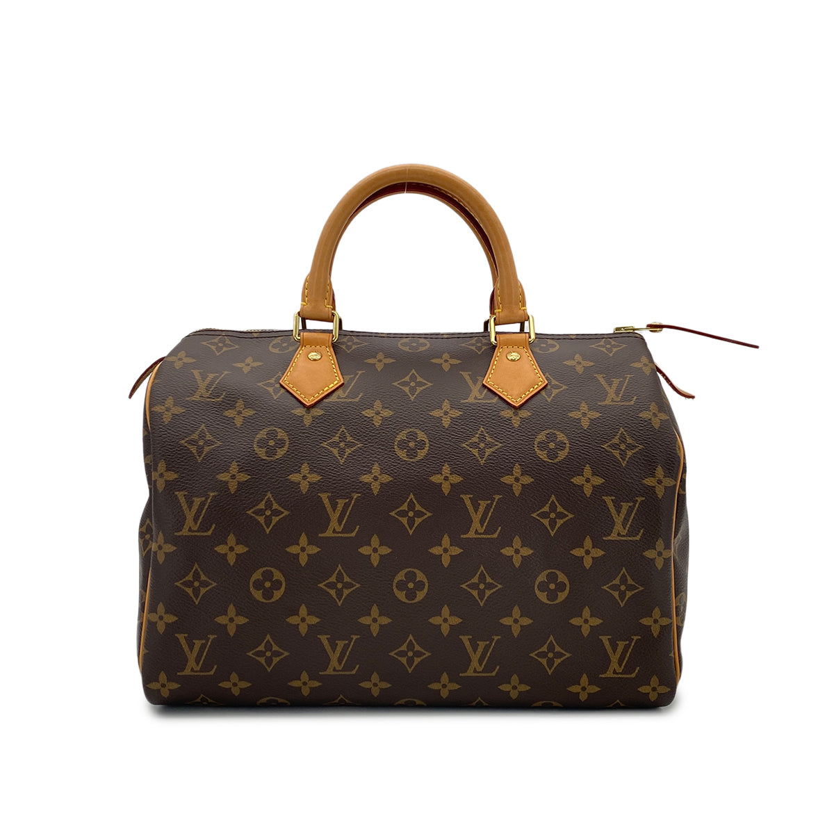 LOUIS VUITTON LOUIS VUITTON MONOGRAM SPEEDY 30 HAND BAG BROWN M41108 90298736