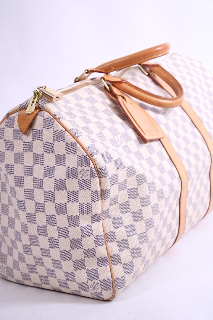 Louis Vuitton Louis Vuitton Damier Azur Keepall 50