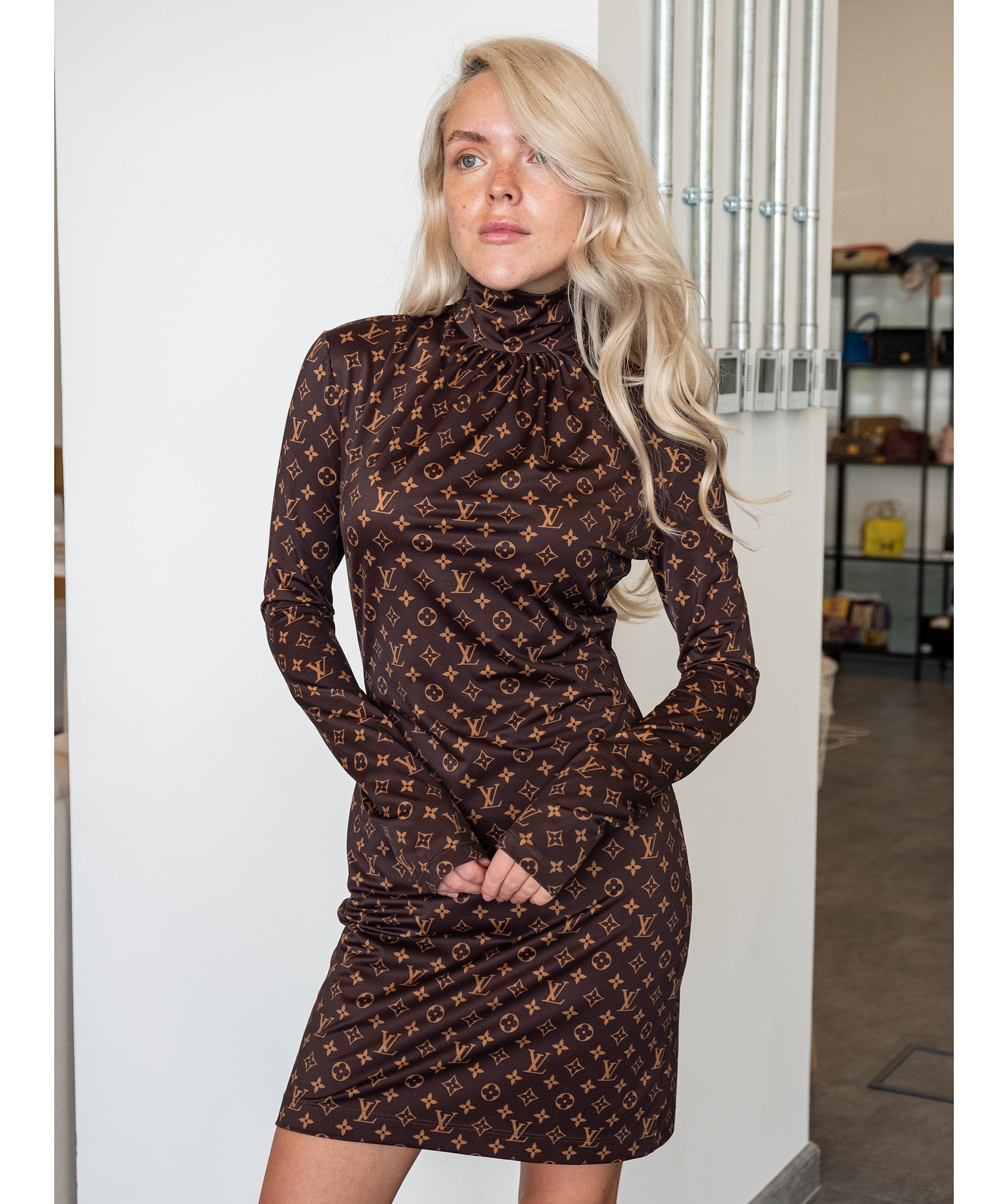 Louis Vuitton Louis Vuitton Dress Monogram RJC3305