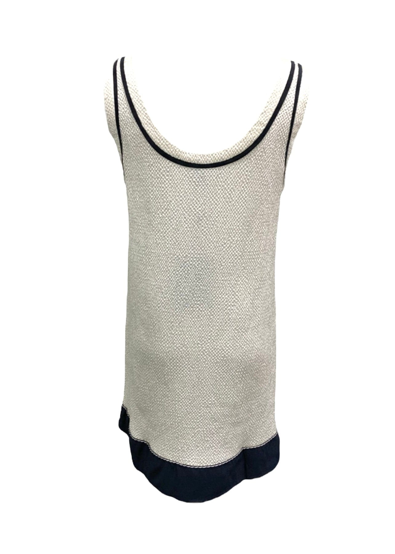 Louis Vuitton Louis Vuitton Sleeveless Blouse White Silk #38 SKC1850