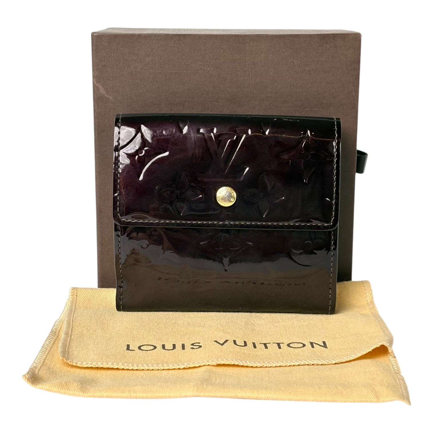 Louis Vuitton Louis Vuitton Vernis Elise Wallet