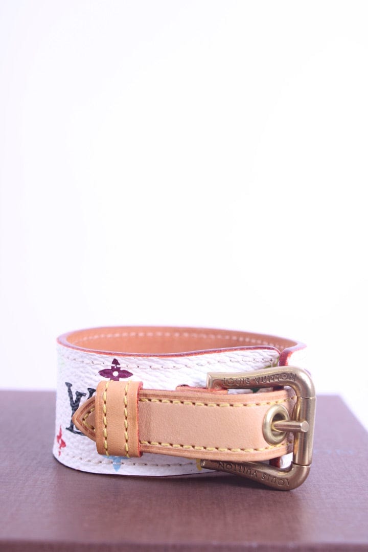 Louis Vuitton X Takashi Murakami Louis Vuitton X Takashi Murakami Monogram Bracelet White/ Multi Colured