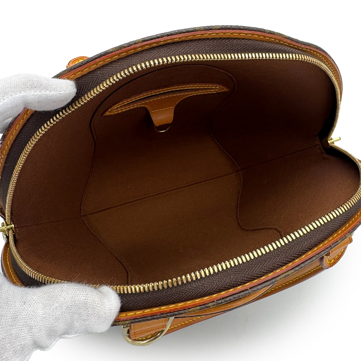 LOUIS VUITTON MONOGRAM ELLIPSE PM HAND BAG BROWN M51127 90312692