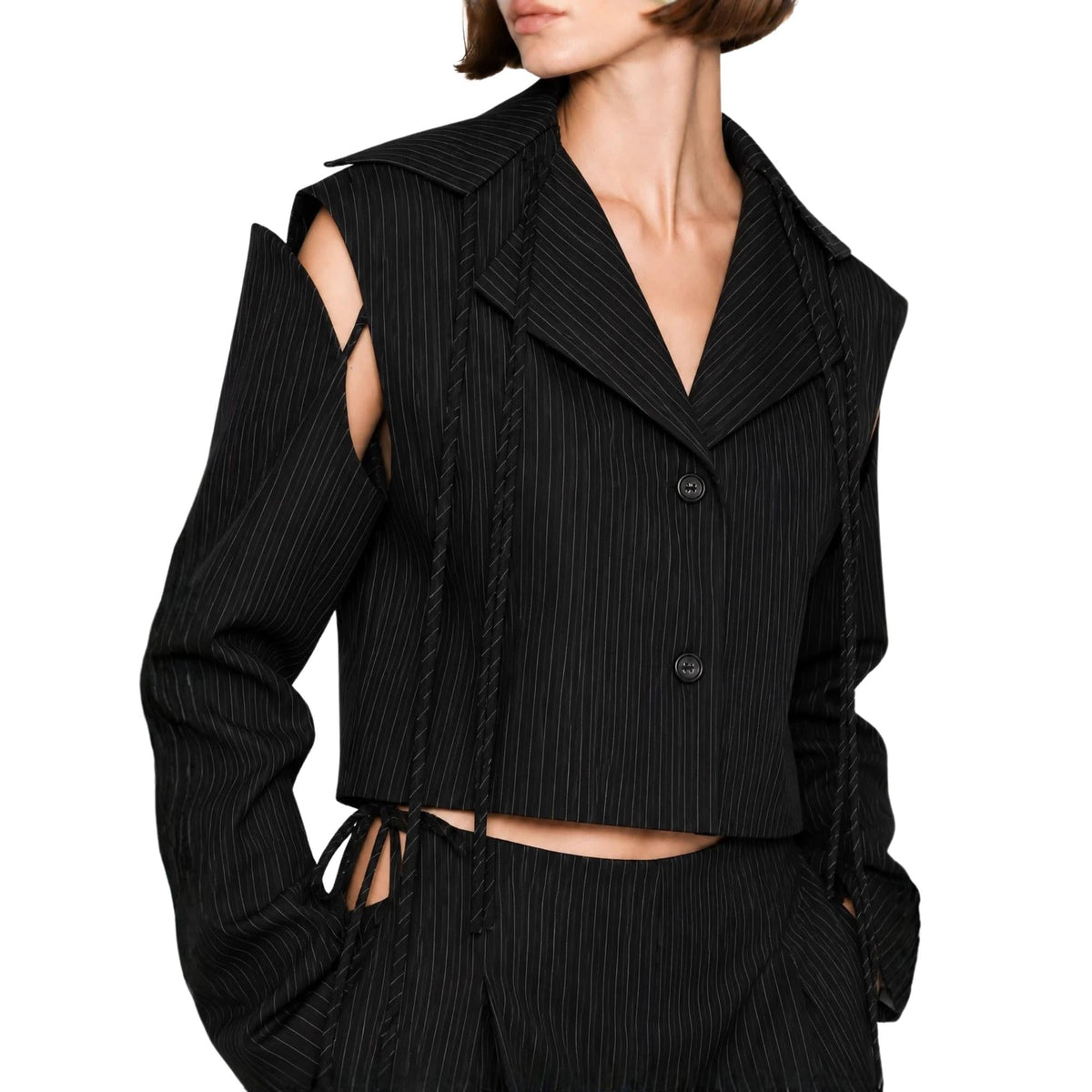 LU FASHION DECONSTRUCTED JACKET-TOPقميص “PUSHKIN”
