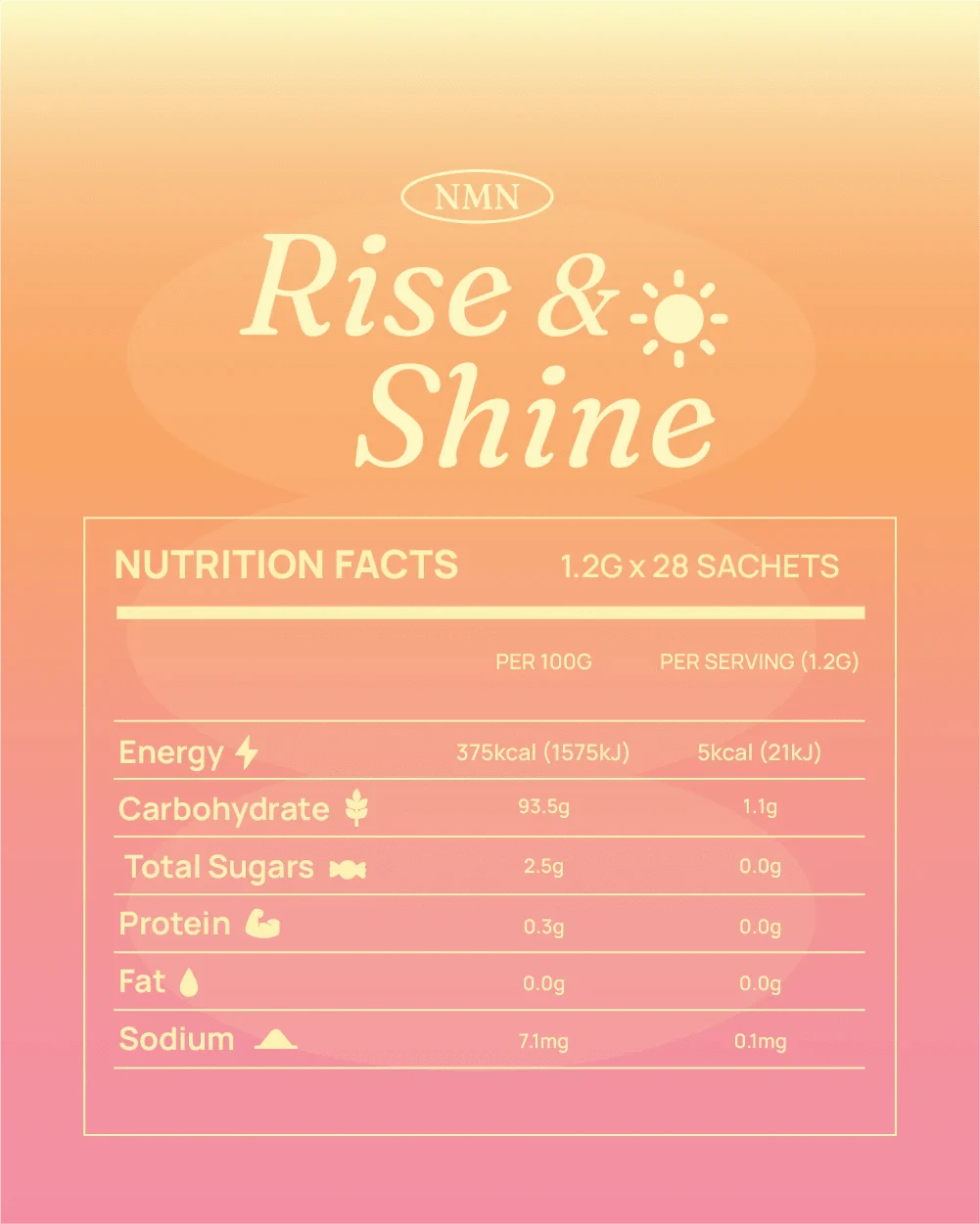 LUMI Beauty LUMI Beauty NMN Rise and Shine 28s ANC1245