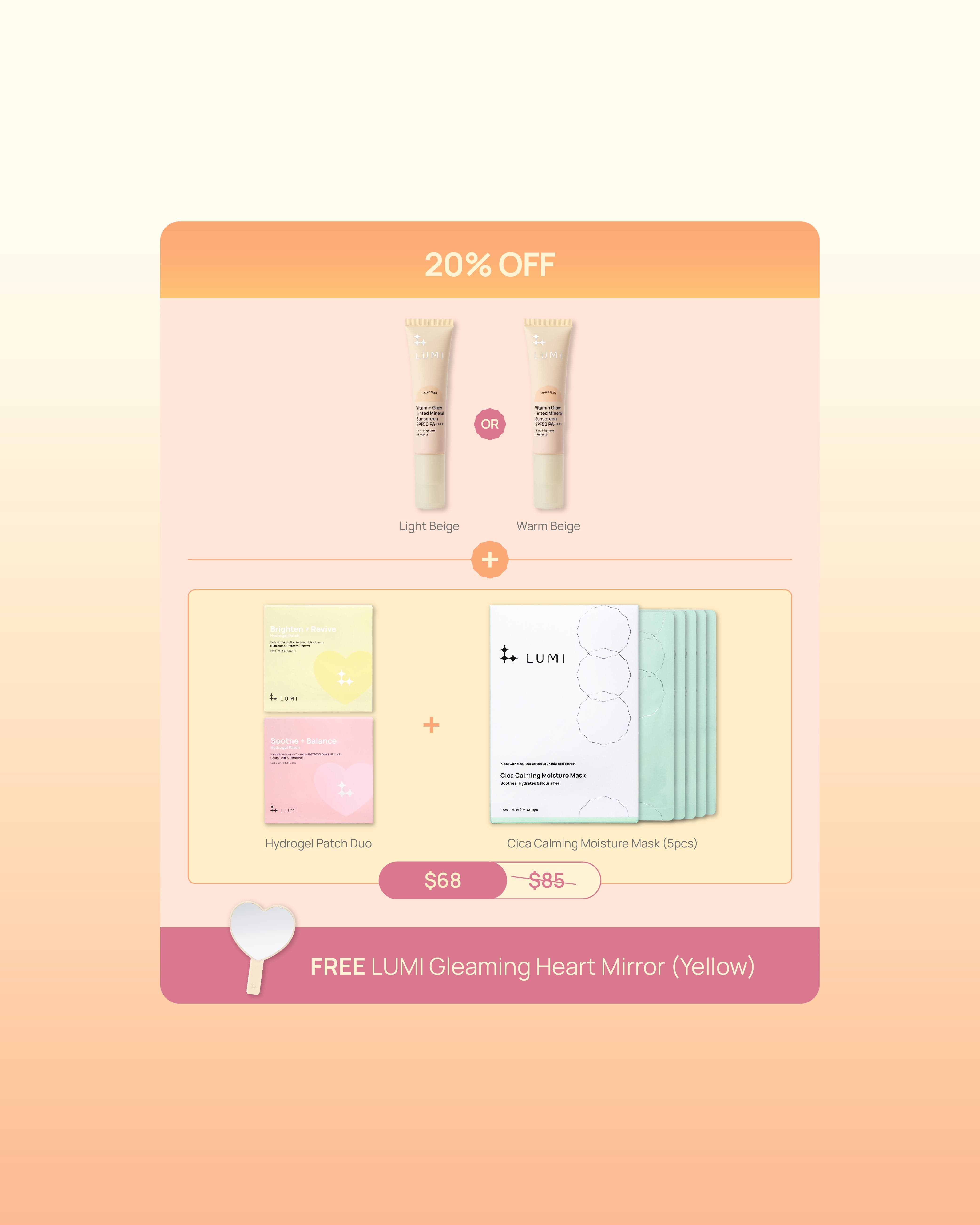 LUMI Beauty Protect & Glow Bundle