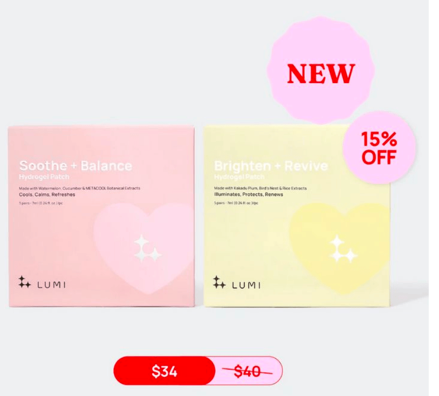 LUMI Beauty Lumi Beauty Hydrogel Patch Duo