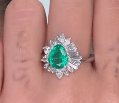 Luxury Promise 1.46ct Colombian Emerald