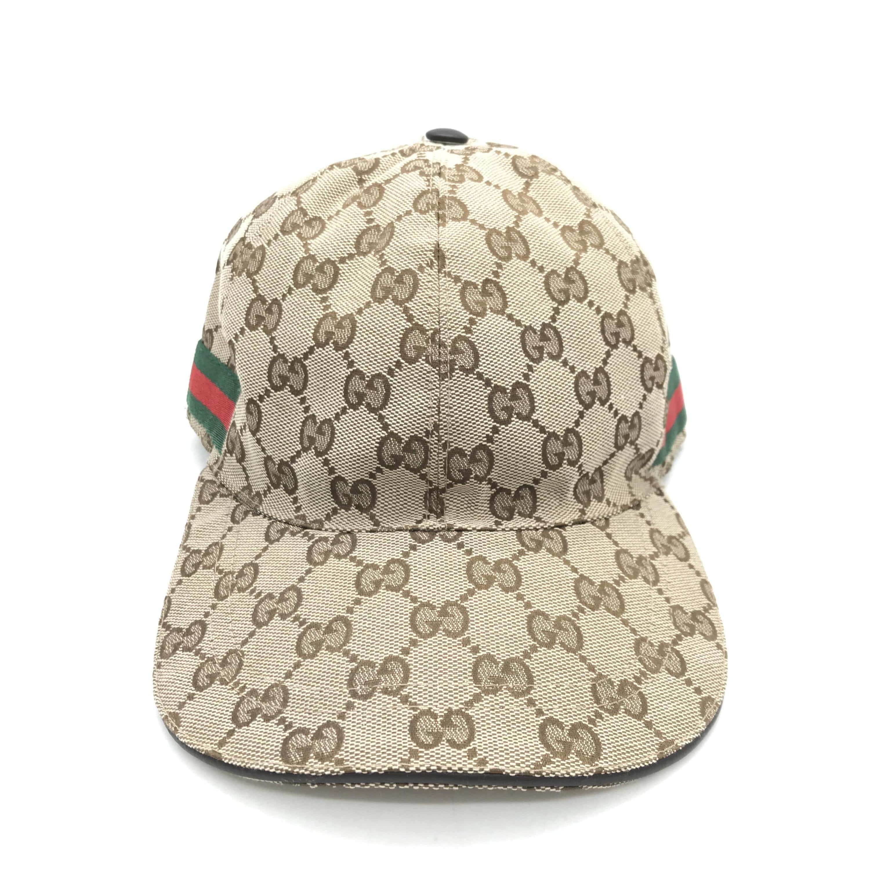 Luxury Promise Beige GG Supreme Canvas Baseball Cap C320100