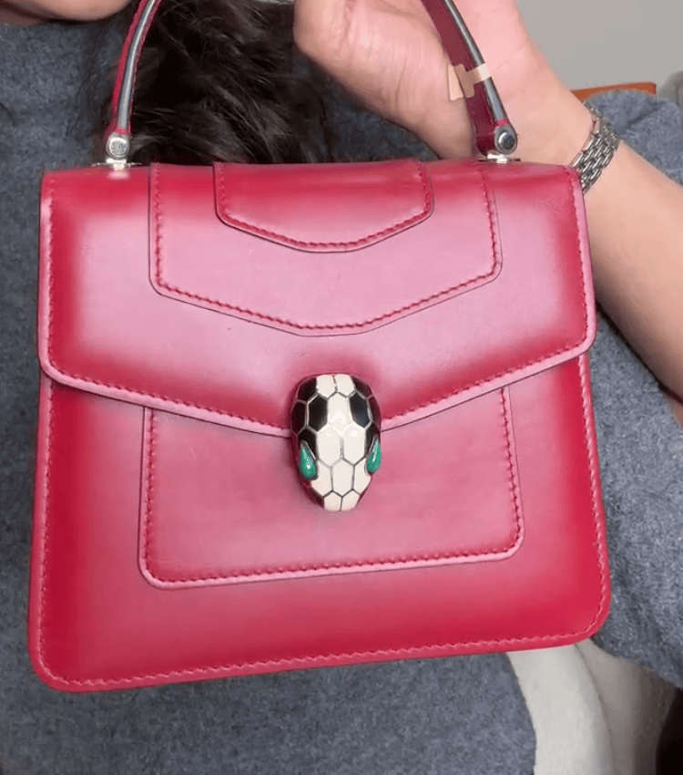 Luxury Promise Bulgari Red Serpenti Bag ALC4070