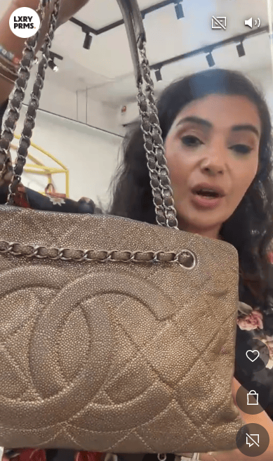 Luxury Promise Chanel Metallic Bronze Caviar Tote SYC1679