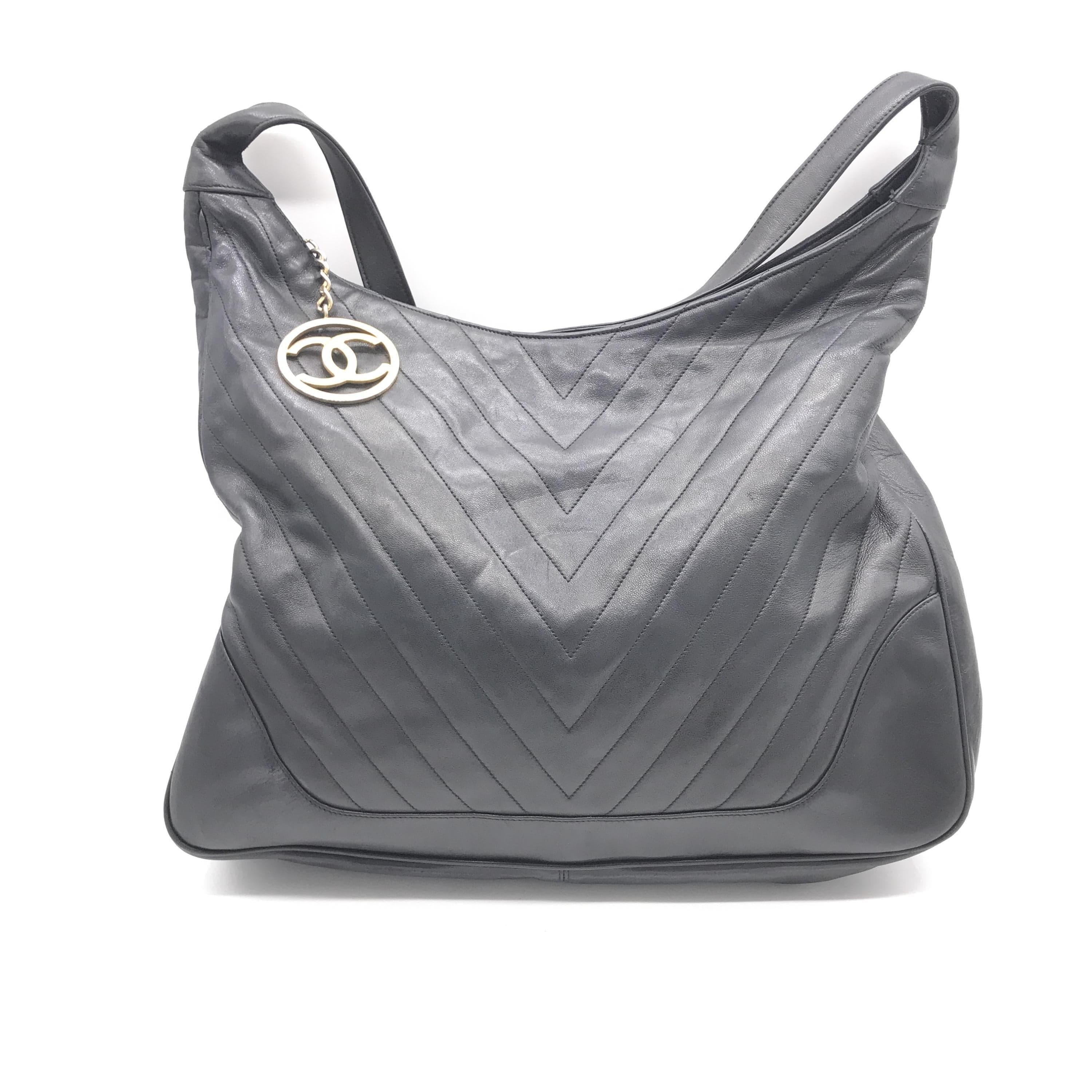 Luxury Promise Chevron Pattern Large Hobo Bag C330088