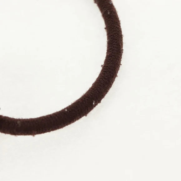 Luxury Promise Chrome Hearts Cross Ball Button Hair Tie Ag925 Silver Auth 141206M 141206M