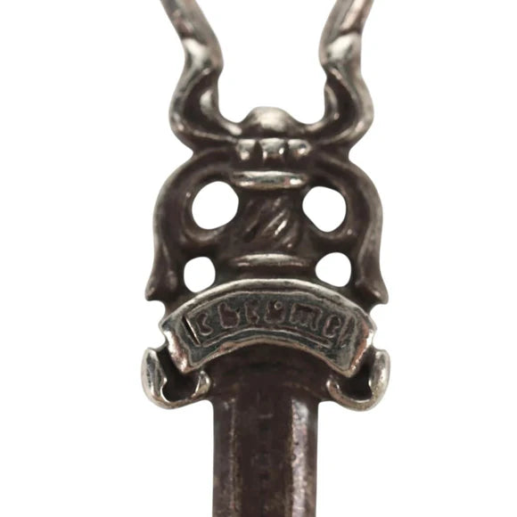 Luxury Promise Chrome Hearts Dagger Pendant Top Charm Ag925 Silver Auth 152466M 152466M