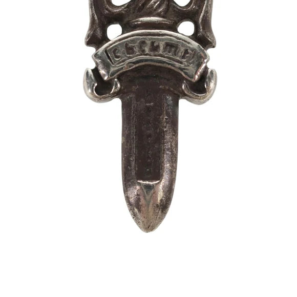 Luxury Promise Chrome Hearts Dagger Pendant Top Charm Ag925 Silver Auth 152466M 152466M