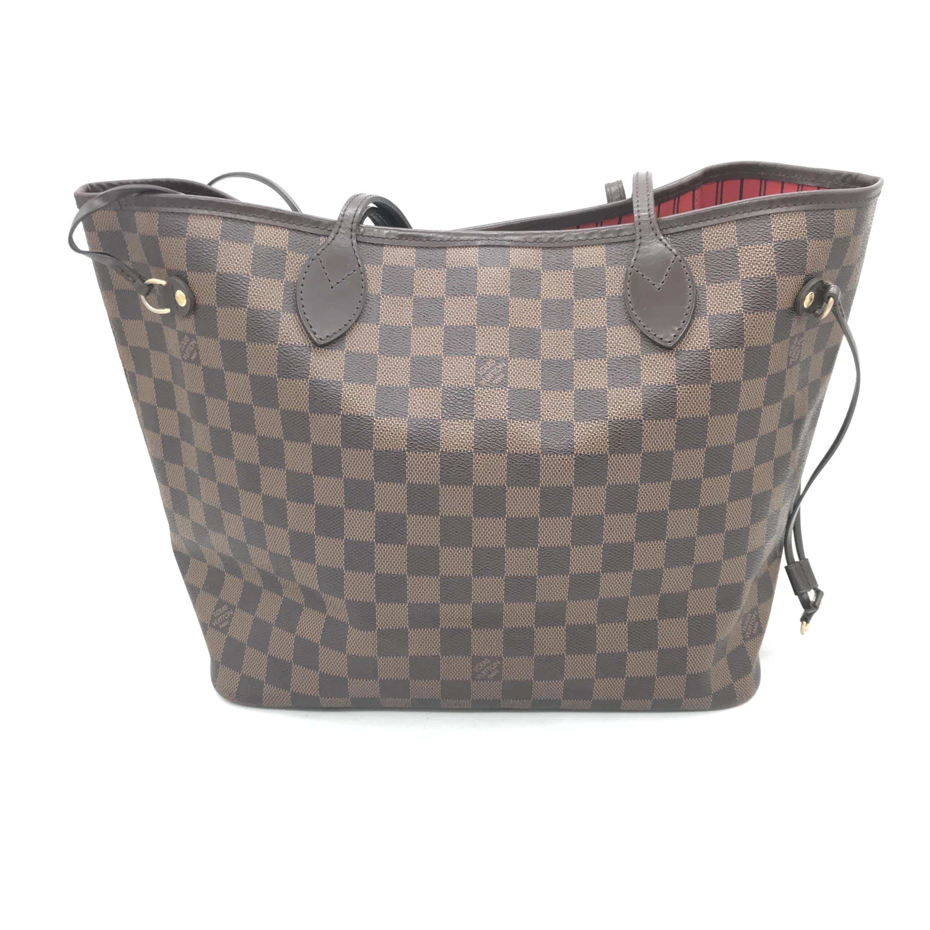 Luxury Promise Damier Ebene Neverfull MM Tote Bag C320006
