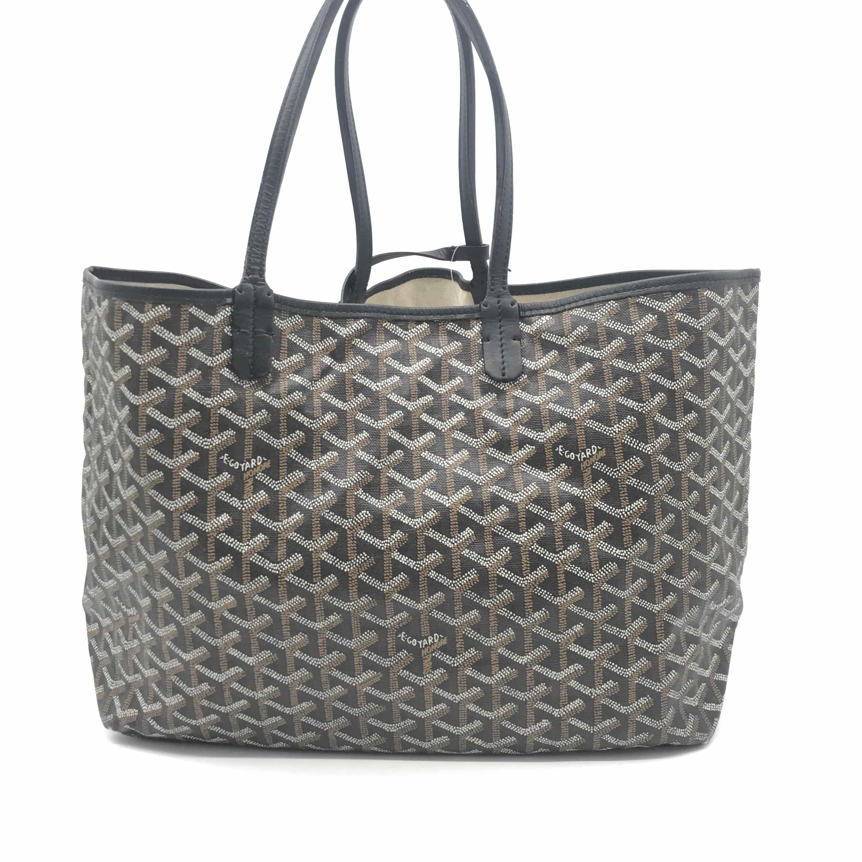 Luxury Promise Goyard Saint Louis PM Tote Bag Black C304601