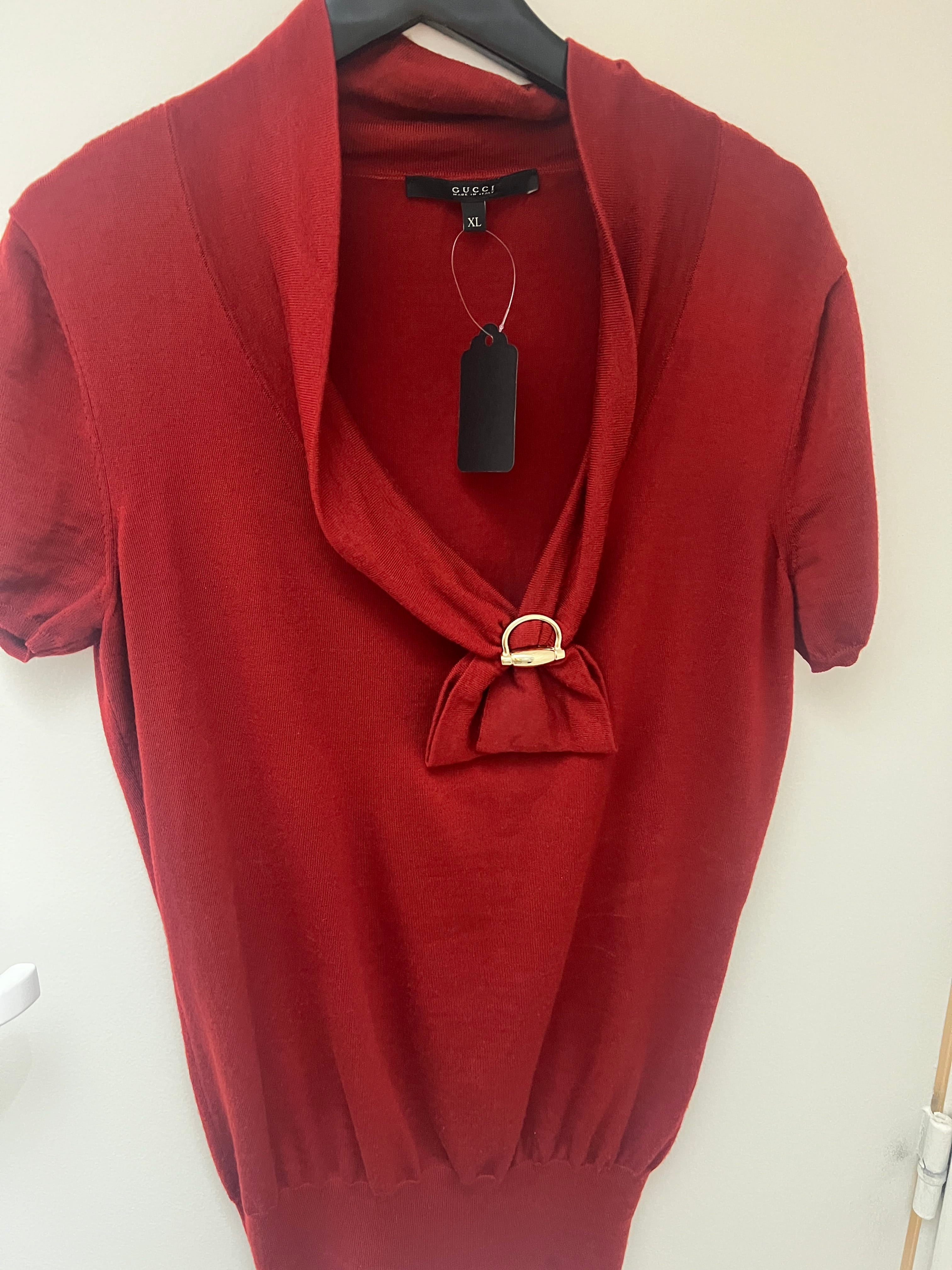 Luxury Promise Gucci Wool Horsebit top AKC1186