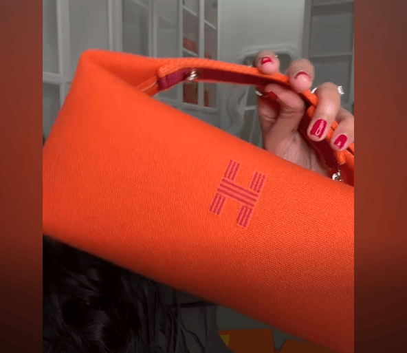 Luxury Promise Hermes bride a brac orange small ALC4061