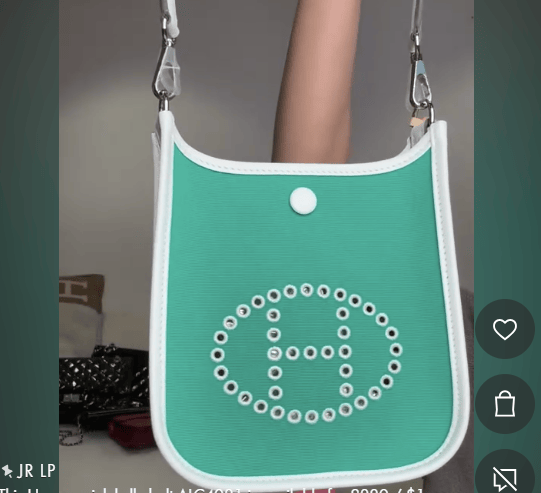 Luxury Promise Hermes Evelyn Green new in box ALC4080