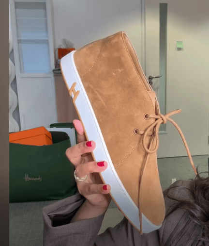 LUXURY PROMISE Hermes lace up loafers AKC0669