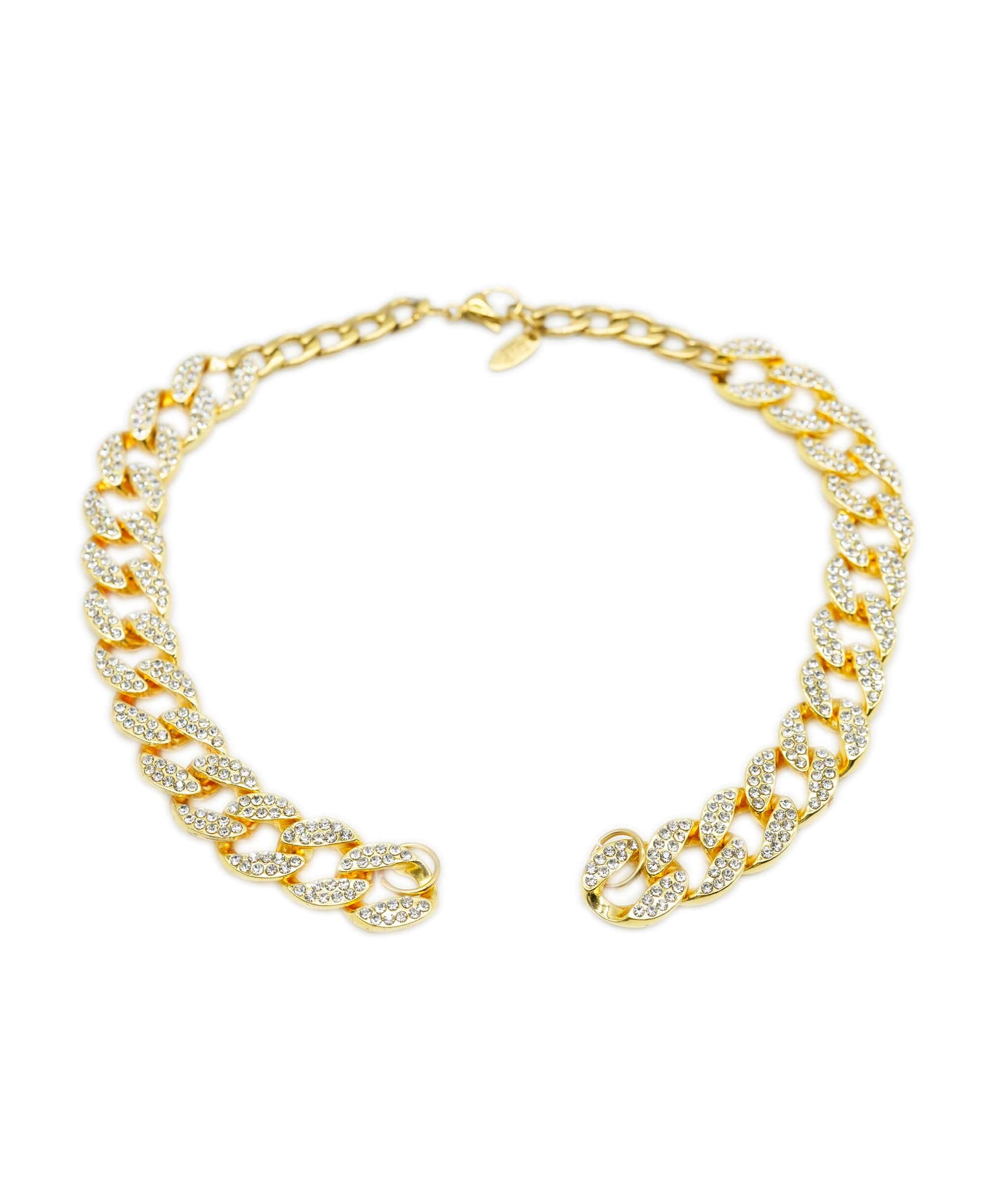 Luxury Promise Luxury Promise Cuban Crystal Chain for Padlocks - AWL2106