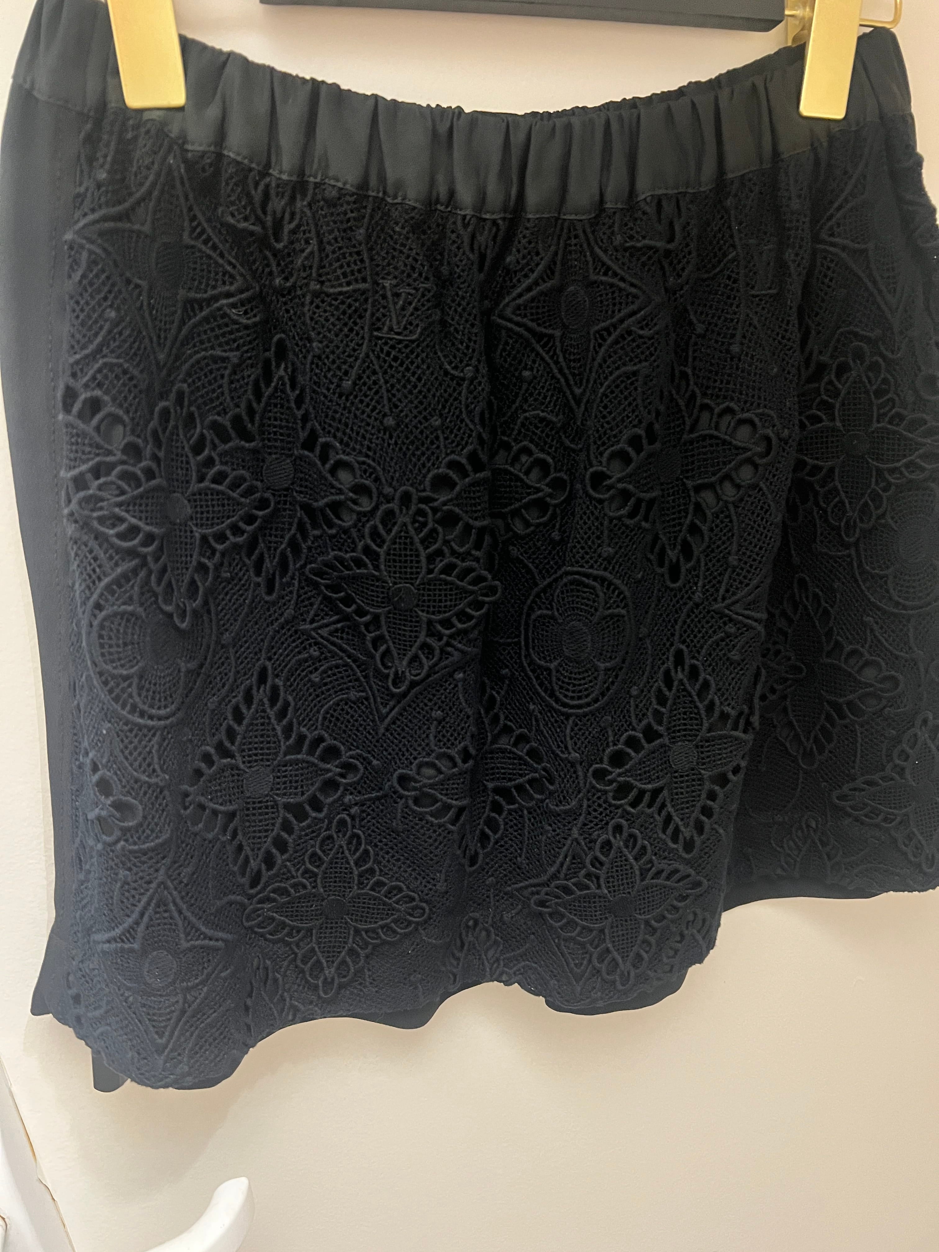 Luxury Promise Louis Vuitton lace skirt AKC1212