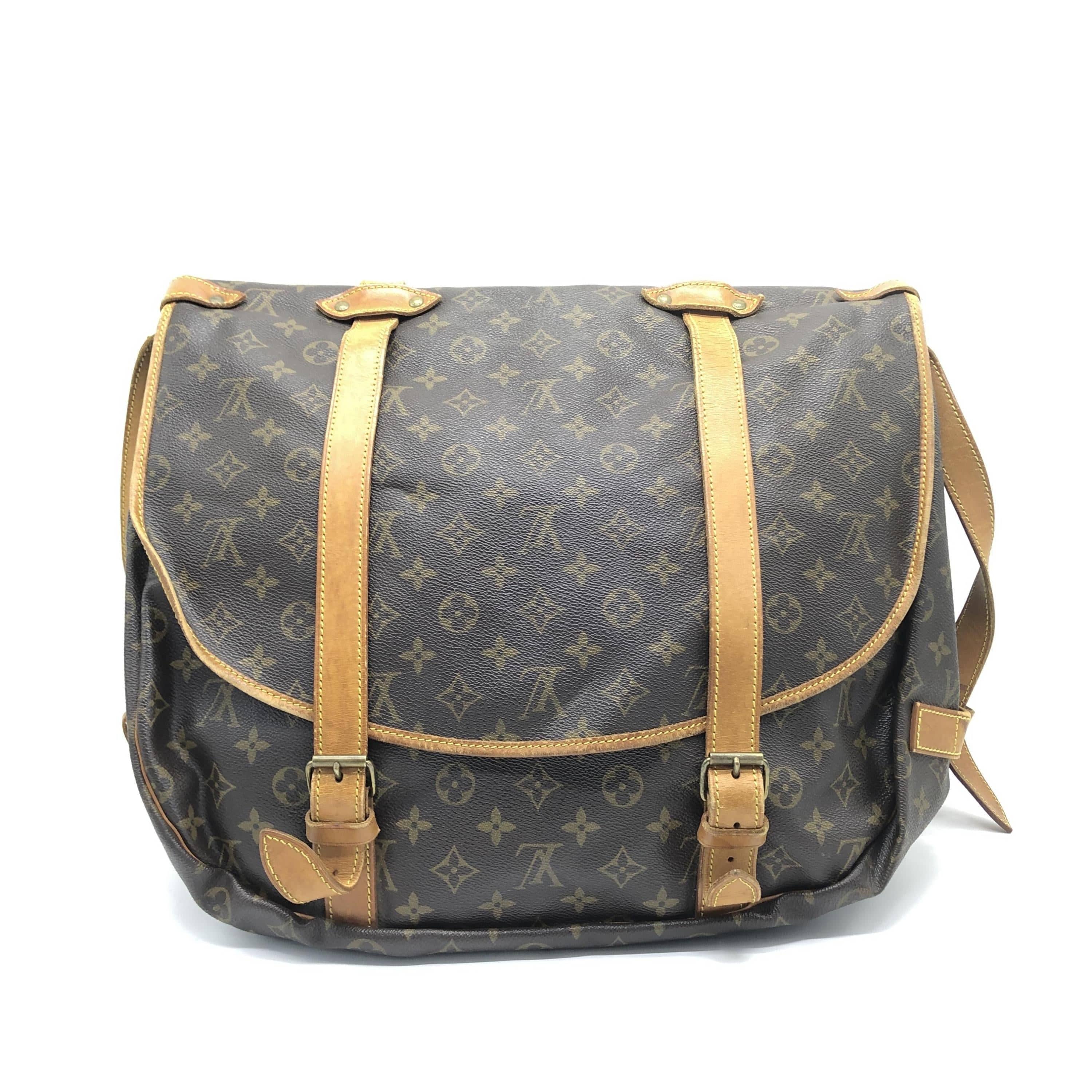 Luxury Promise Louis Vuitton Monogram Saumur Shoulder Bag C320033