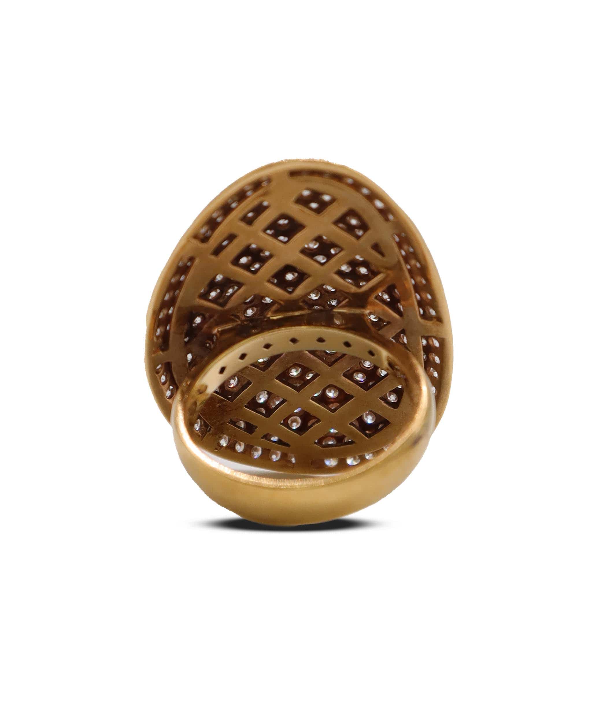 Luxury Promise Ring1 rose gold color ASC7210