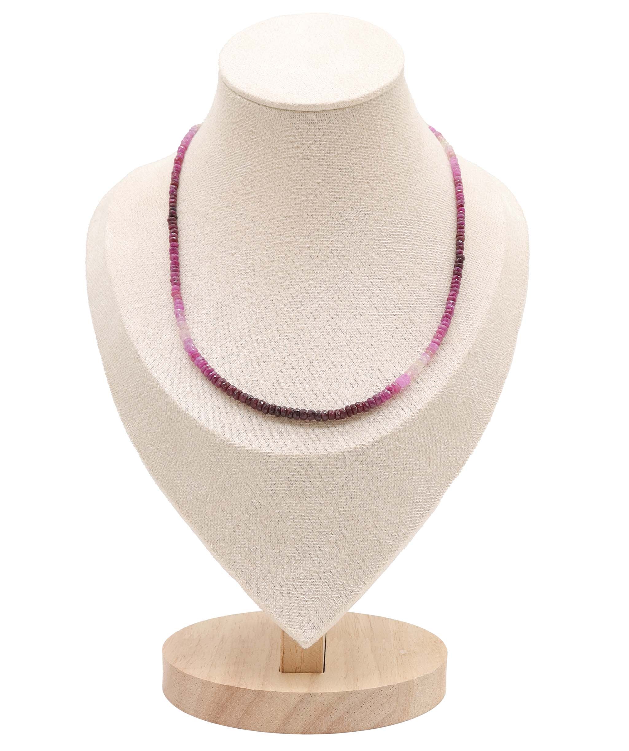 Luxury Promise SV925 Ruby Necklace R 9.6 38173