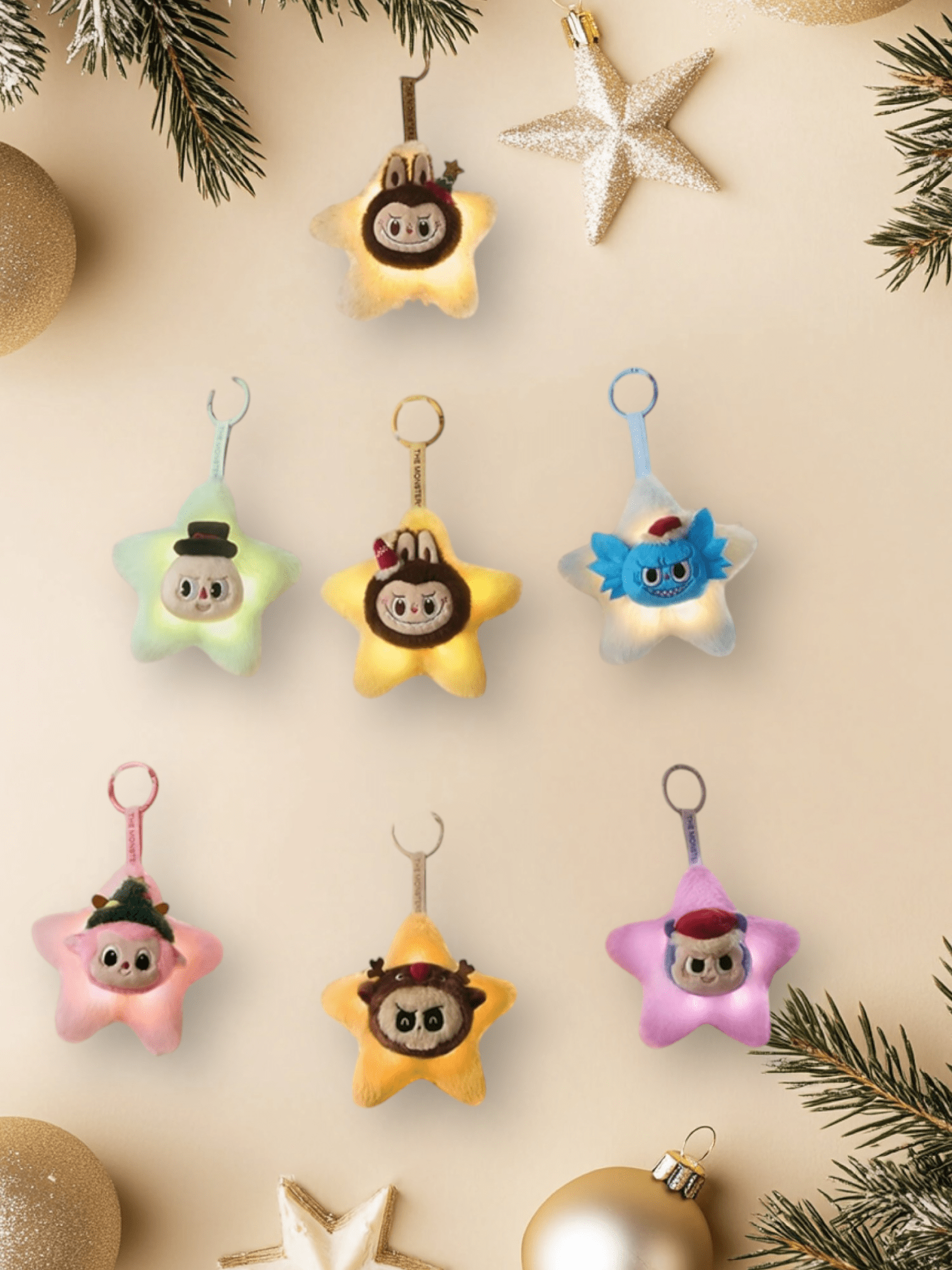 Luxury Promise The Monsters Classic Series Labubu Christmas Edition DXBA0083