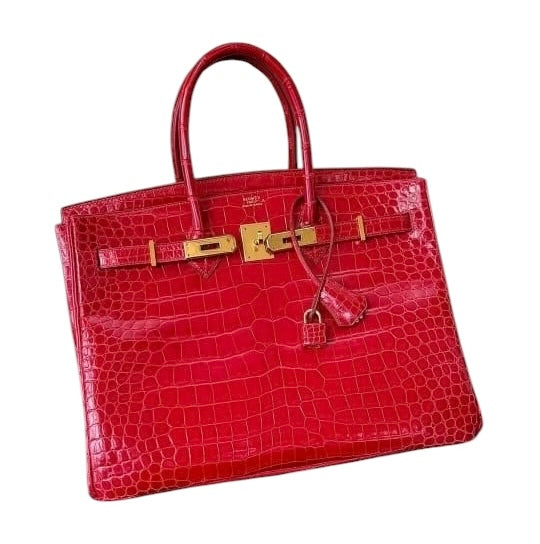 Luxury Promise *Hermes Birkin 35 Braise GHW SYCYB1086