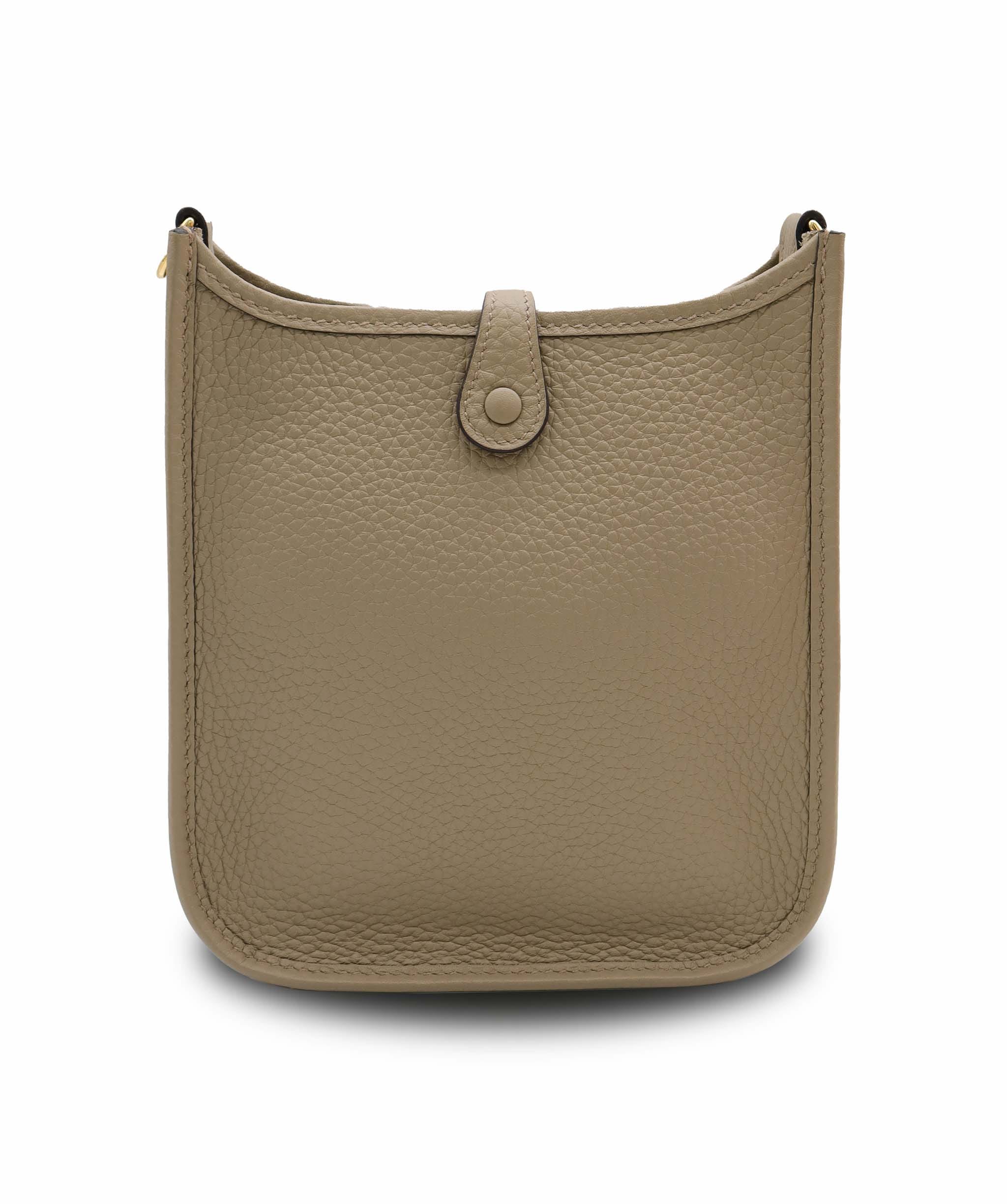 Luxury Promise Hermes Evelyne 16 Beige Marfa Clemence GHW stamp W year 2024 DXBS6372