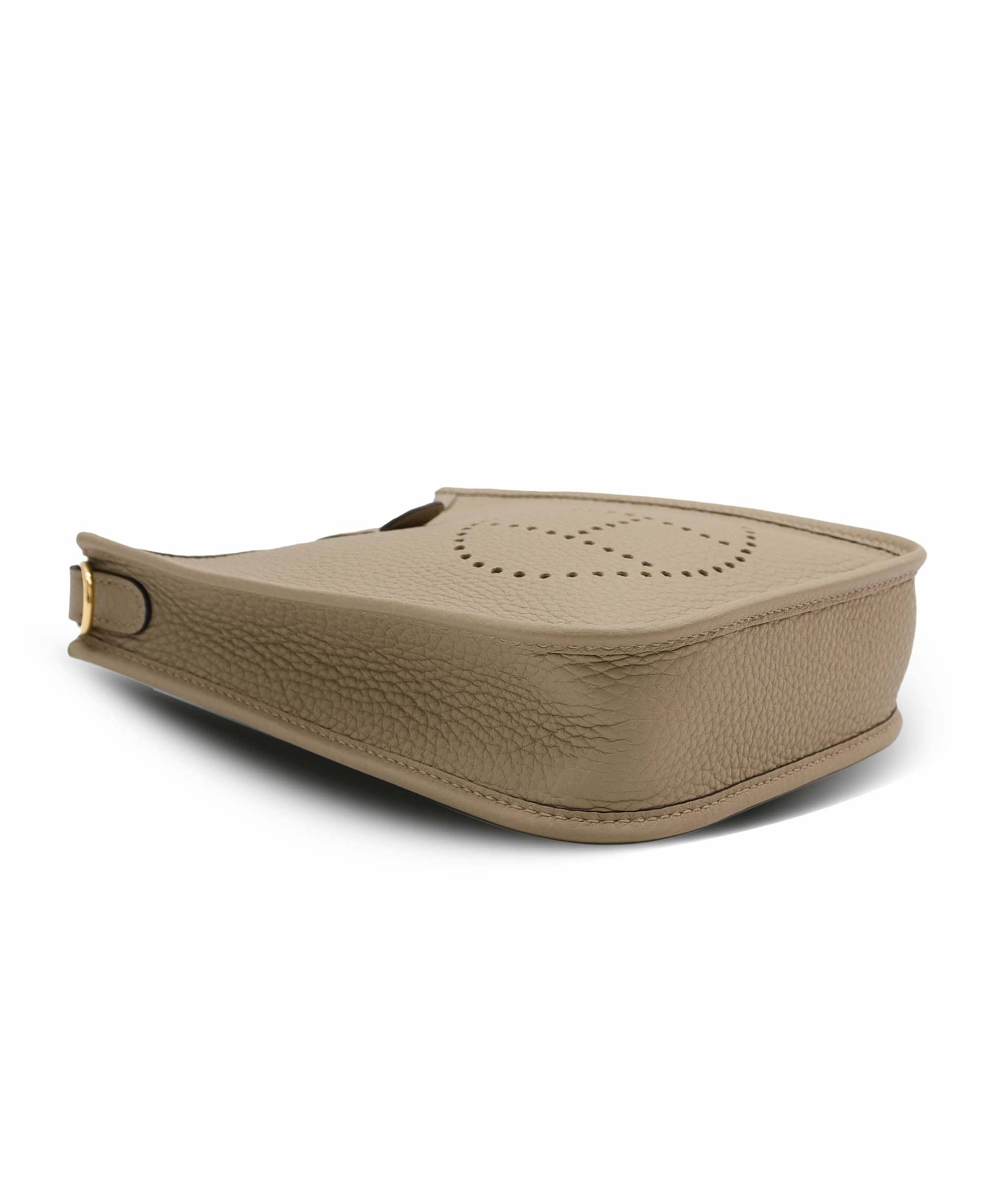 Luxury Promise Hermes Evelyne 16 Beige Marfa Clemence GHW stamp W year 2024 DXBS6372
