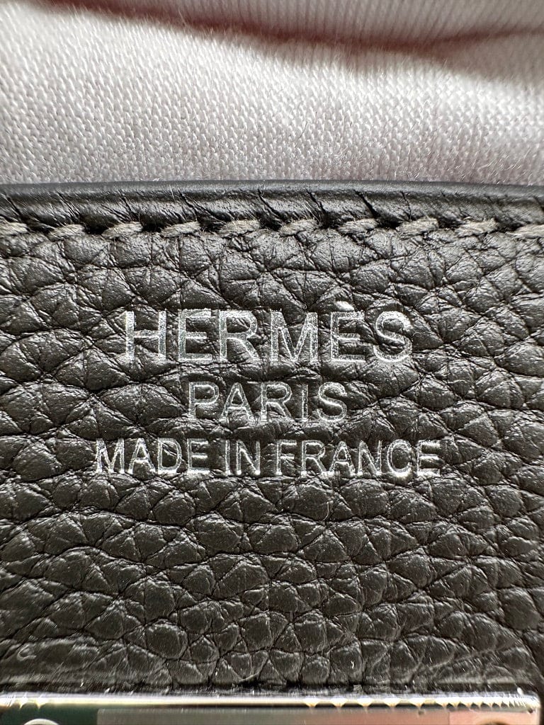 LUXURY PROMISE Hermès Haut à Courroies Dark Bronze Togo 40 Palladium Hardware