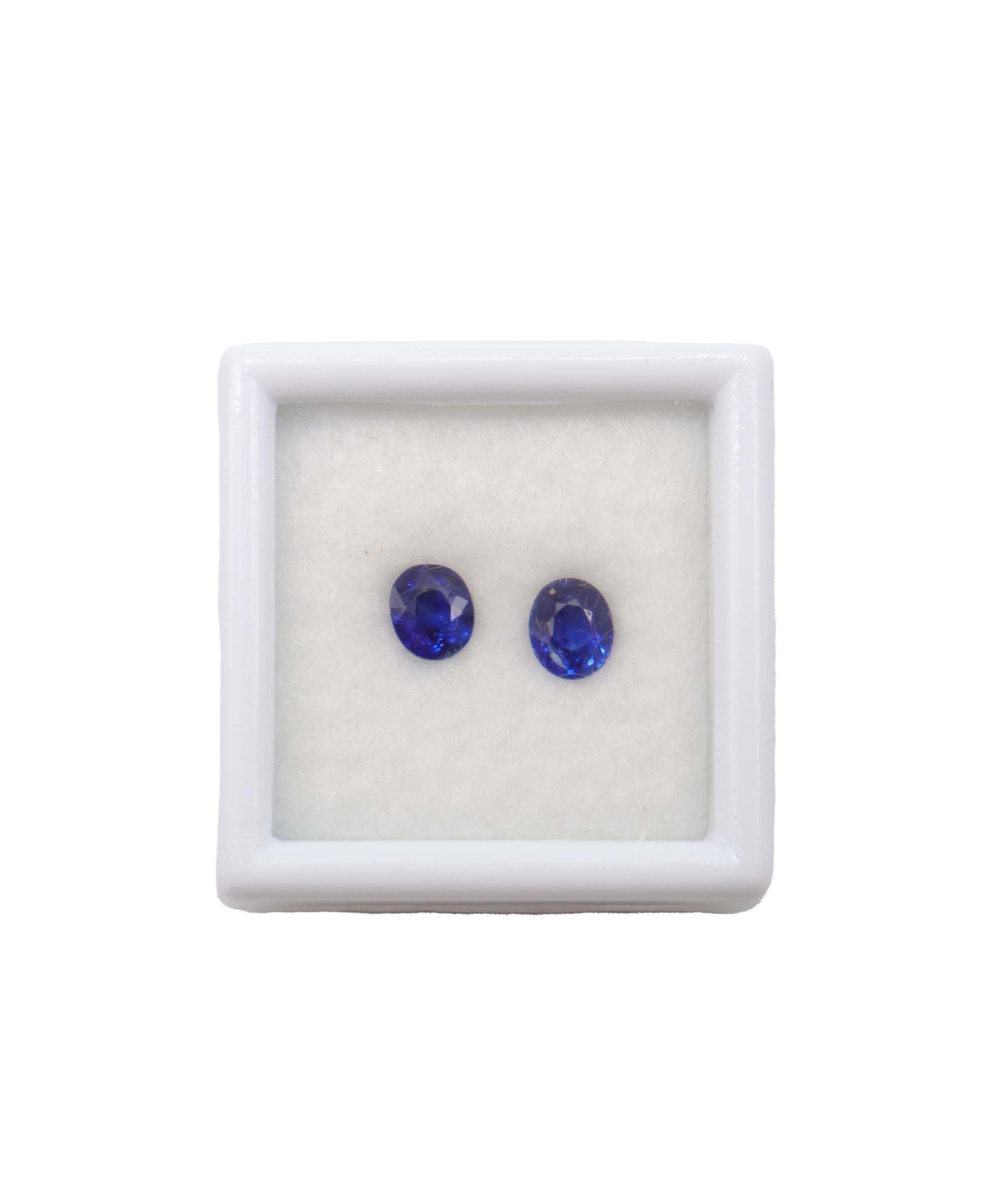 Luxury Promise BLUE SAPPHIRE (PAIR) NATURAL 1.01 MS 18711-15 MS 18711-15
