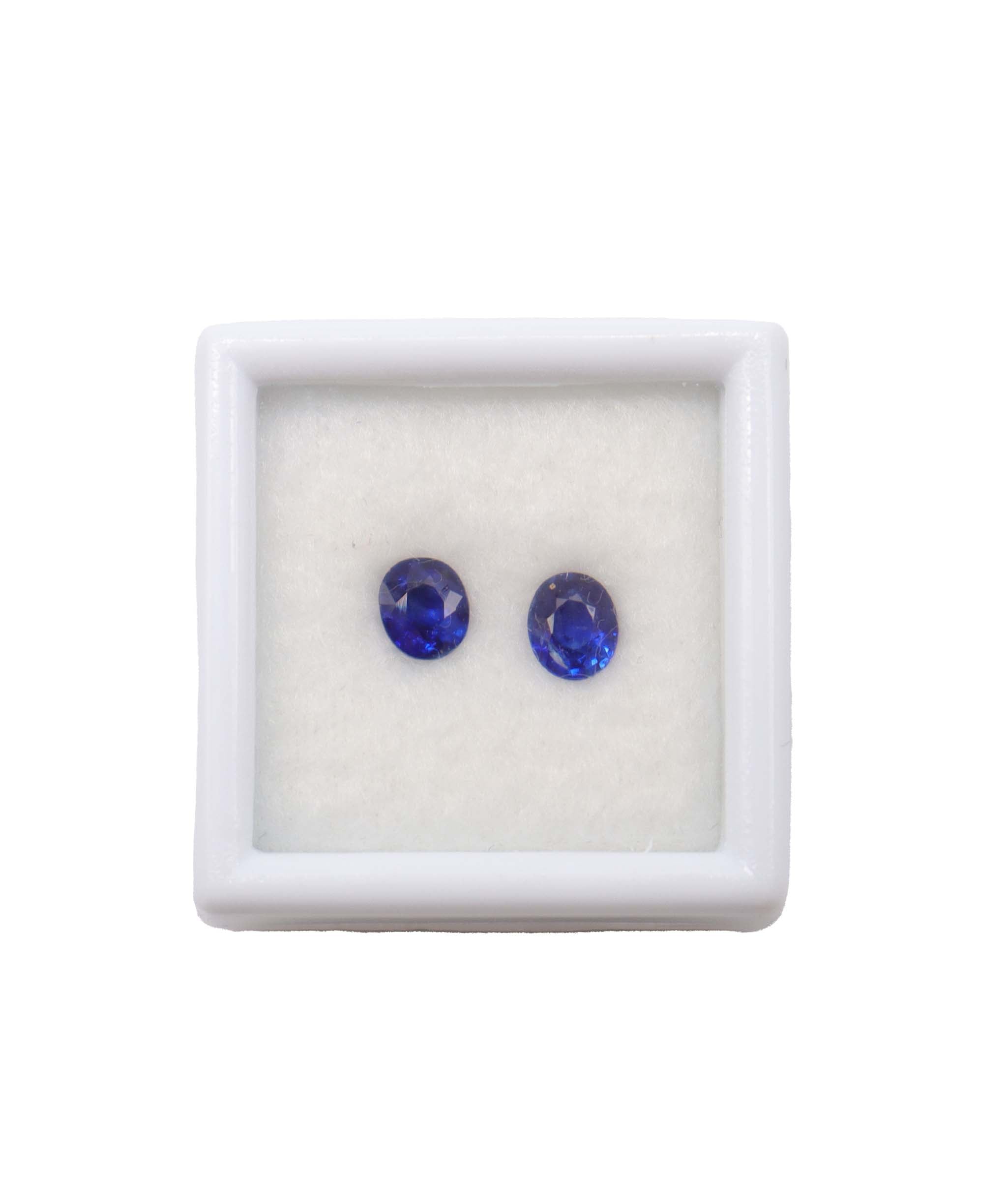 Luxury Promise BLUE SAPPHIRE (PAIR) NATURAL 1.01 MS 18711-15 MS 18711-15