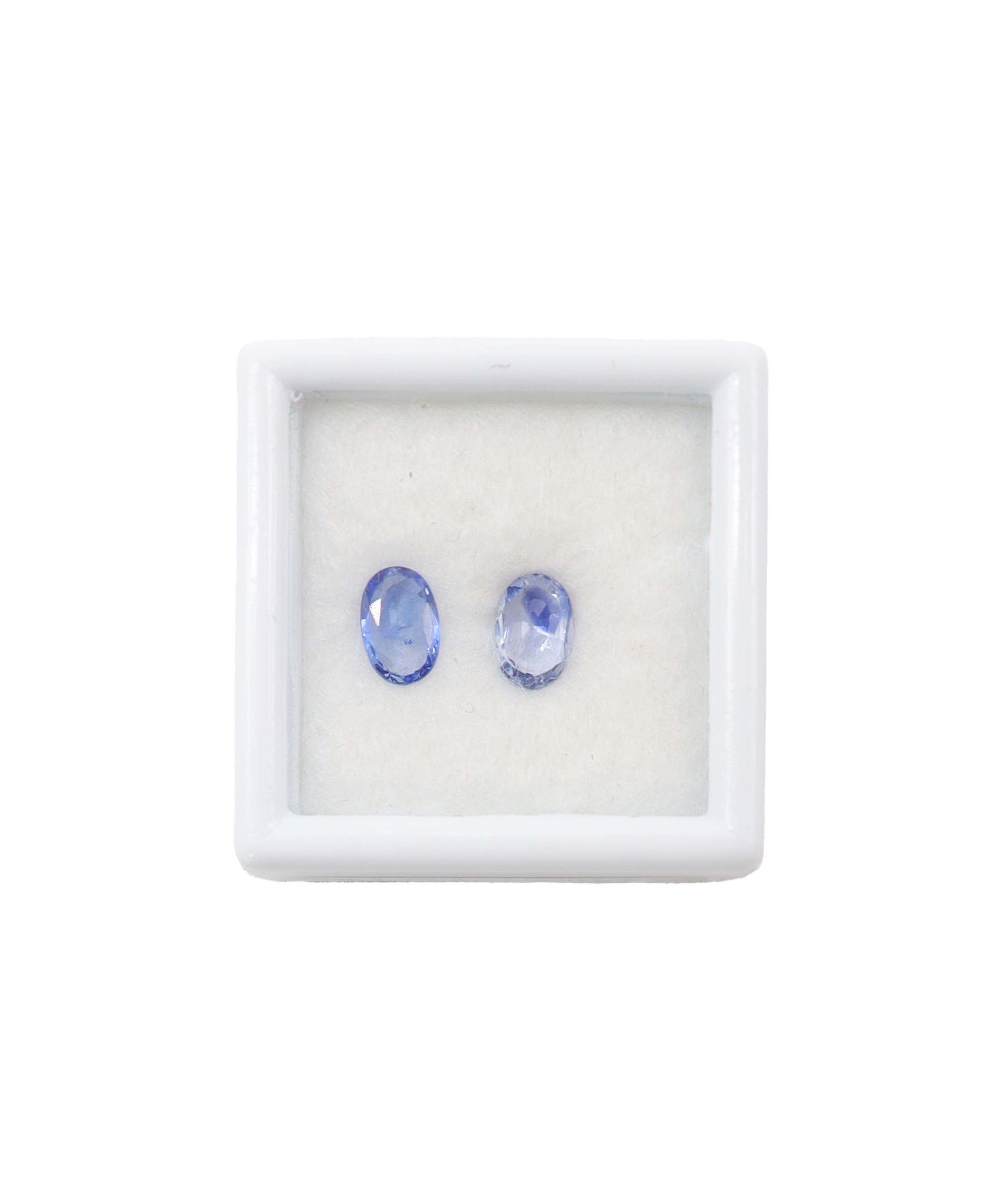 Luxury Promise BLUE SAPPHIRE (PAIR) NATURAL 1.08 MS 18630-16 MS 18630-16