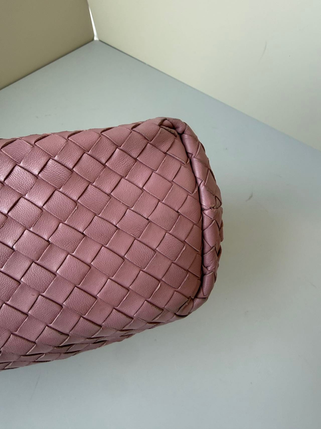 Luxury Promise Bottega Veneta Olimpia Medium Shoulder Bag Dusty Rose Pink