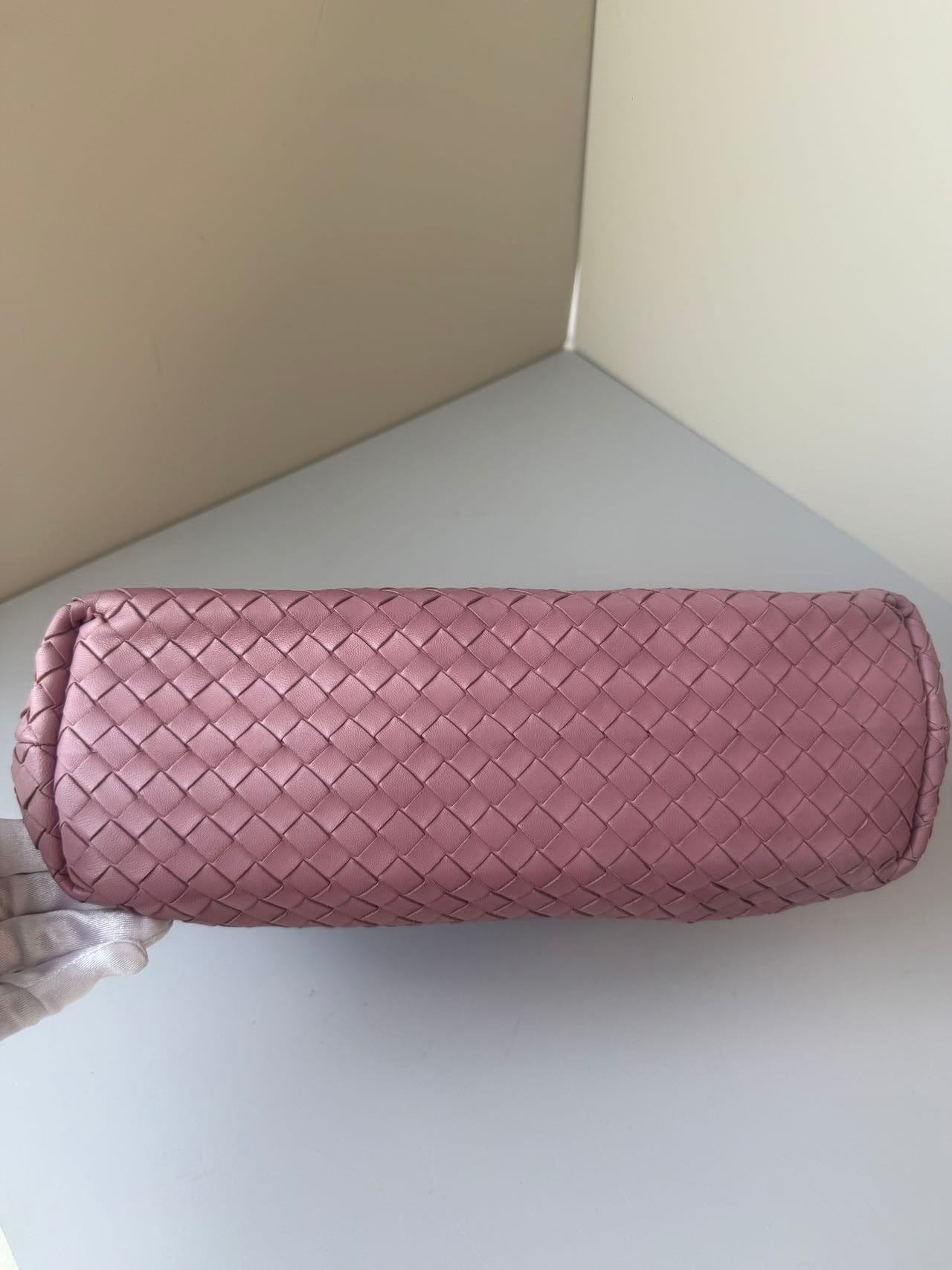 Luxury Promise Bottega Veneta Olimpia Medium Shoulder Bag Dusty Rose Pink