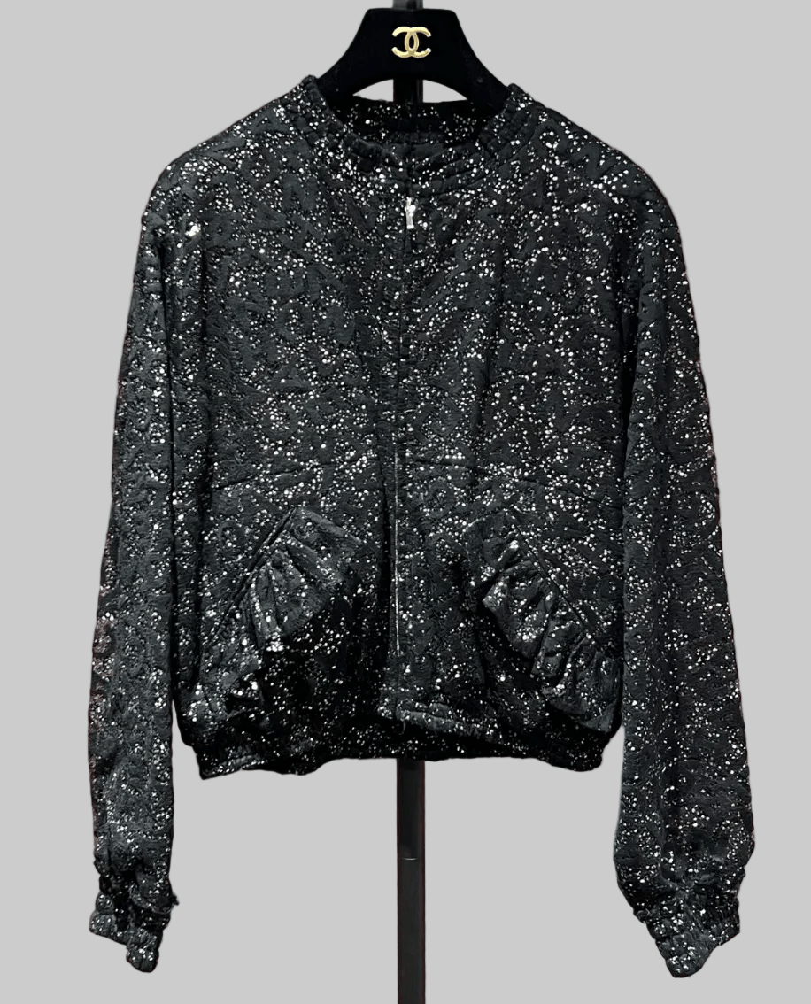Luxury Promise CHANEL 21K SEQUIN JACKET 36 FT102121