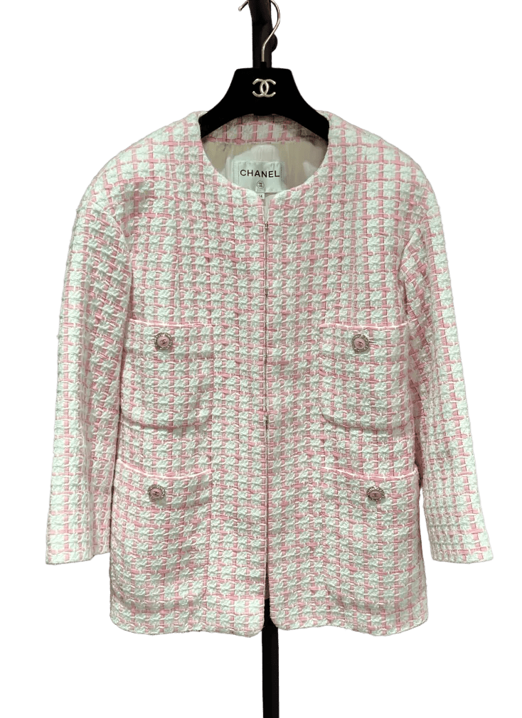 Luxury Promise CHANEL 22S PINK JACKET 38 FT102079