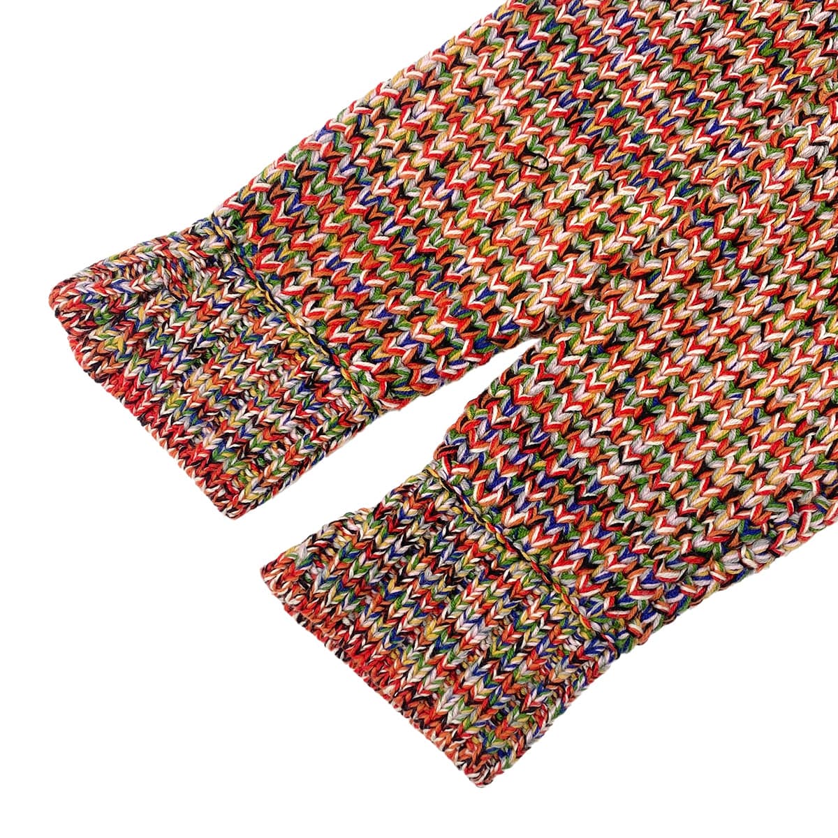 LUXURY PROMISE CHANEL COCOMARK KNIT TOPS MULTICOLOR WOOL 44 P47 RTW 90305912