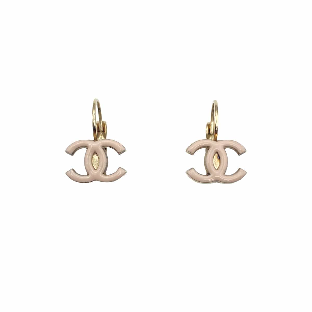 LUXURY PROMISE CHANEL EARRINGS COCOMARK PINK ACCESSORY 09P 90282104