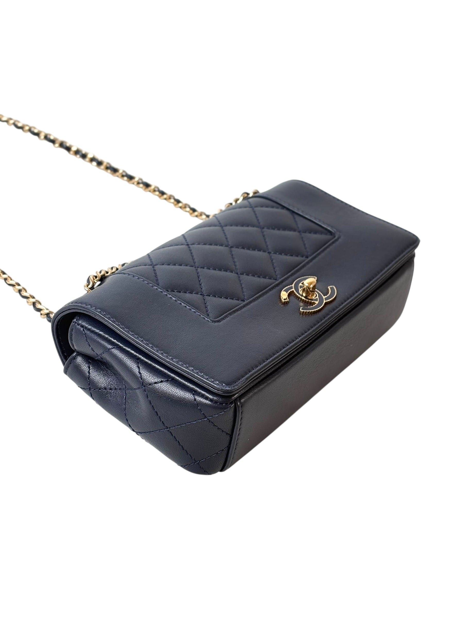 Luxury Promise Chanel Navy Mademoiselle Crossbody Bag