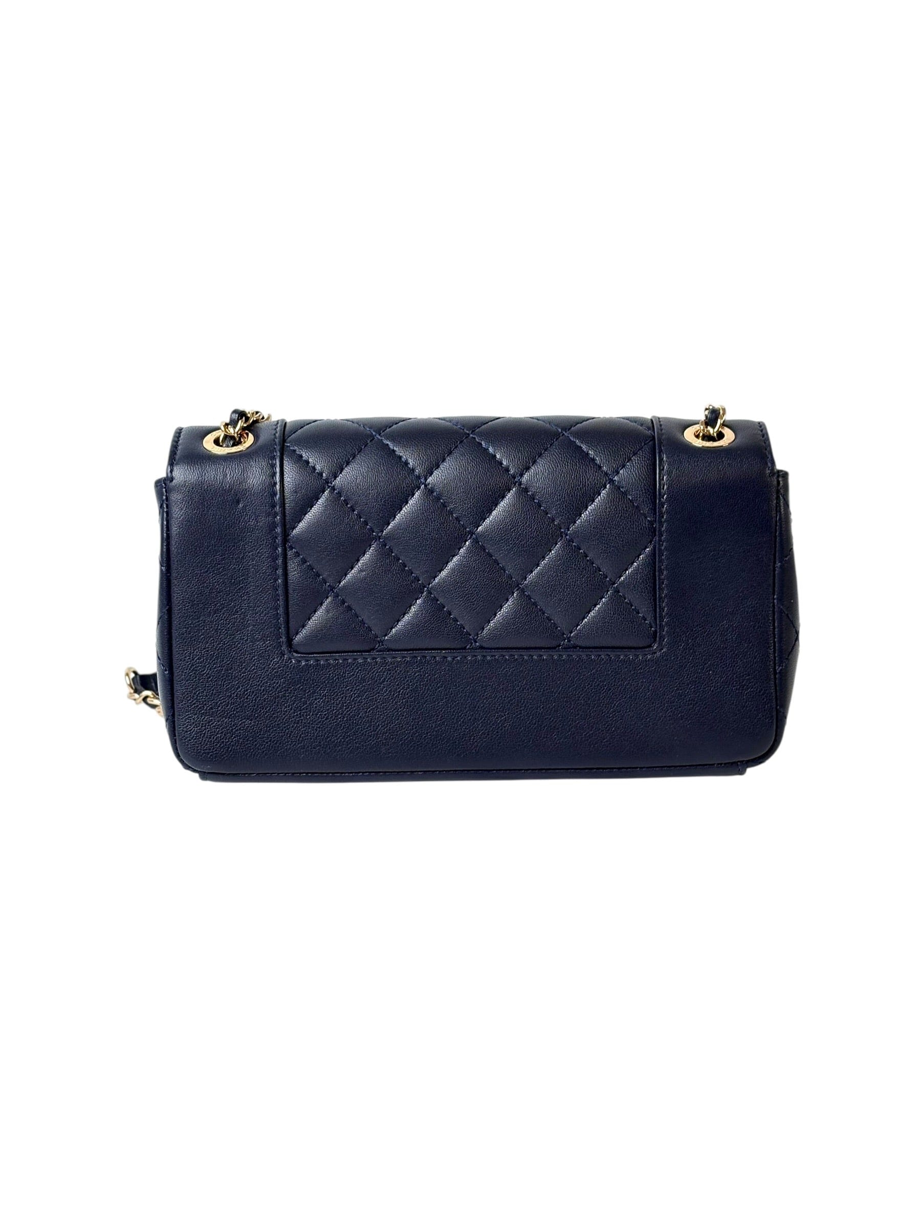 Luxury Promise Chanel Navy Mademoiselle Crossbody Bag